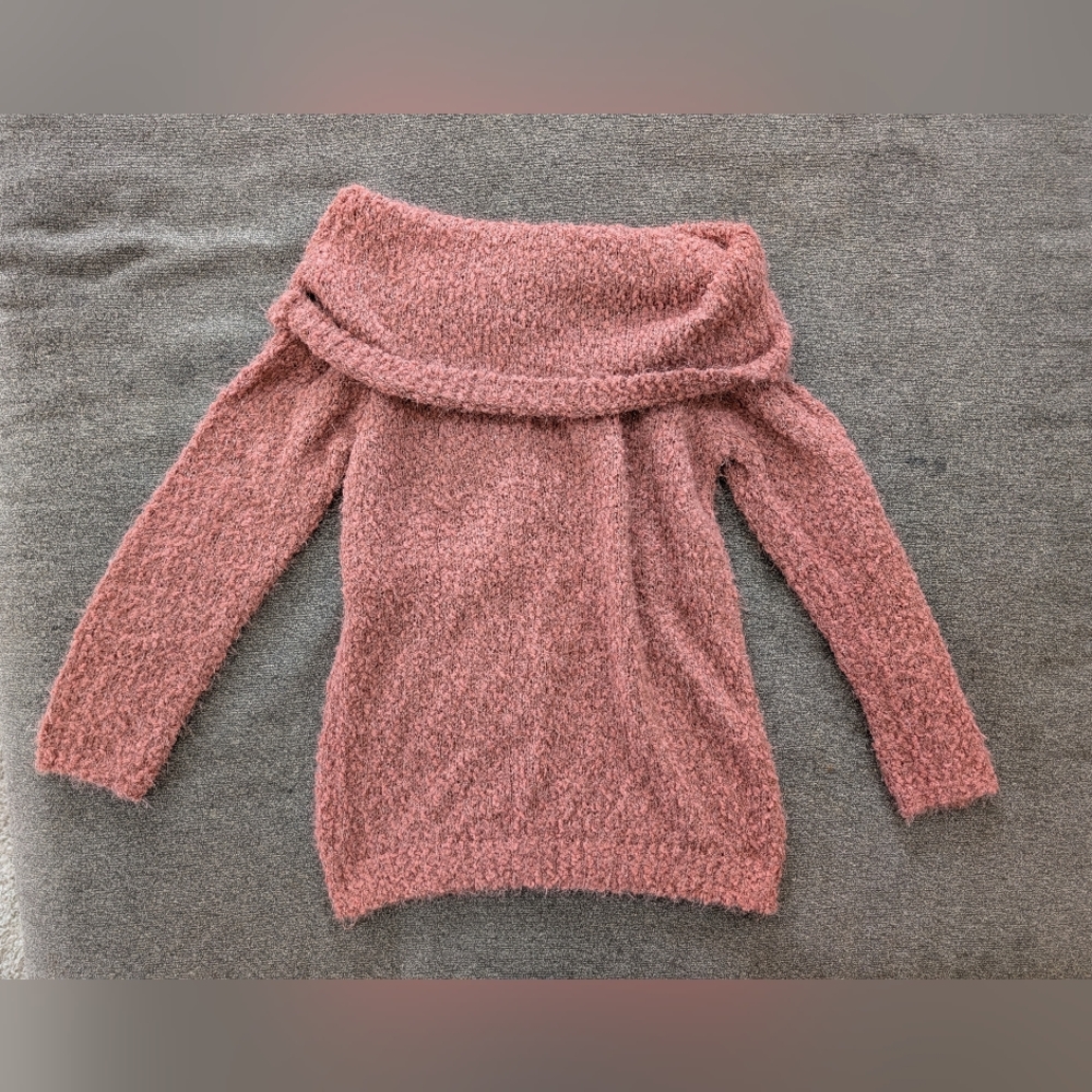 Lauren Conrad Orange Sweater Size M